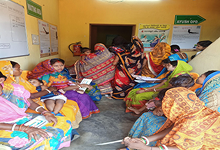 Free pre-natal health check-up camp for tribal women